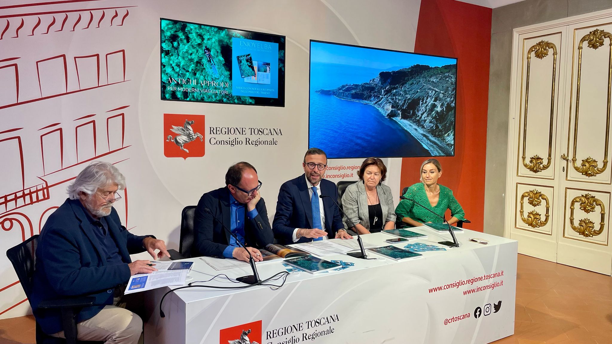 Presentazione 2025 all'Isola d'Elba