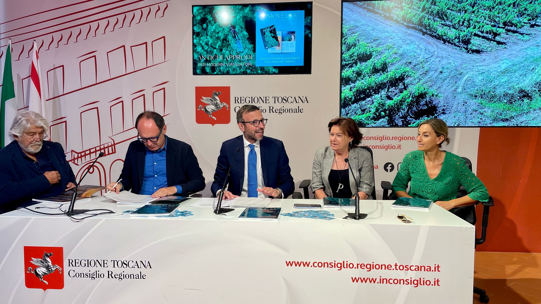 Presentazione 2025 all'Isola d'Elba